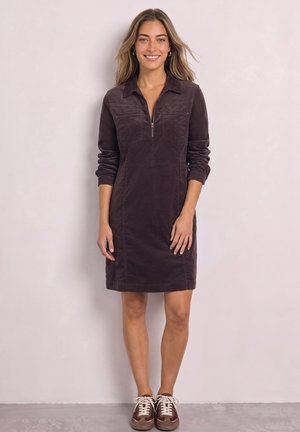 Street One Studio, Basic turtle neck top in a solid colour - Skjortekjole - ruby vine