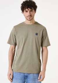 Garcia Camiseta estampada - vetiver