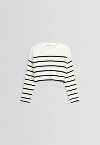 Bershka Stickad tröja - beige