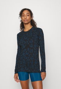 Sweaty Betty GLISTEN SEAMLESS - Camisola de manga comprida - blue