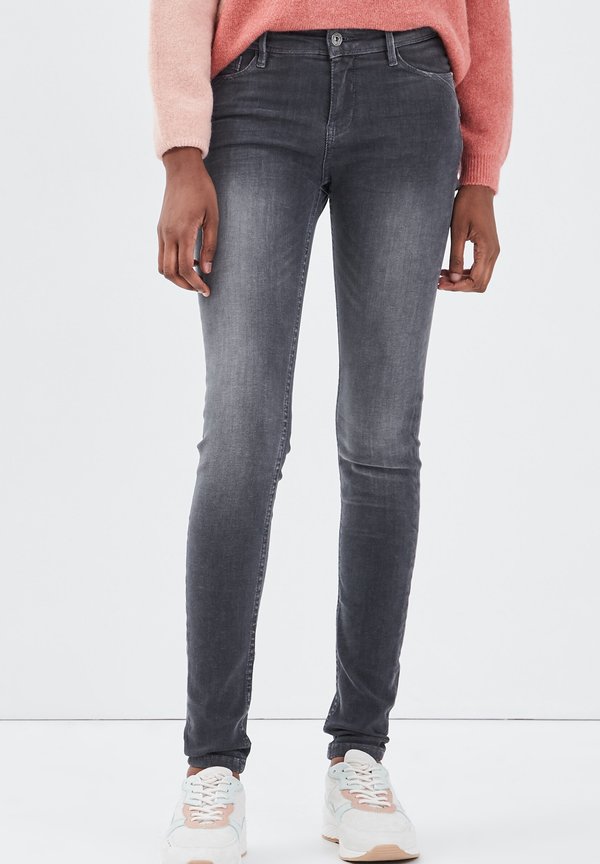 Jeans Skinny Fit - denim gris