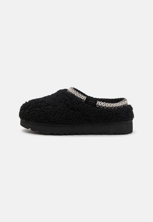 UGG, TASMAN MAXI CURLY - Papuče - black