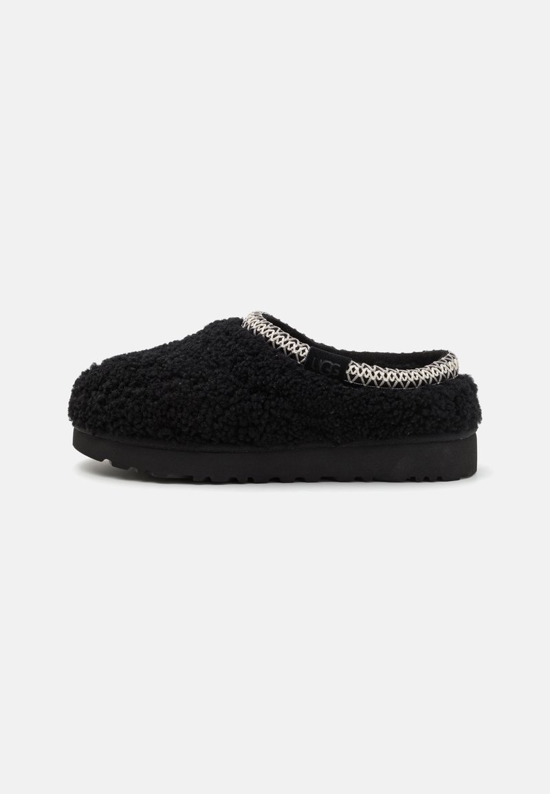 UGG TASMAN MAXI CURLY - Papuče - black