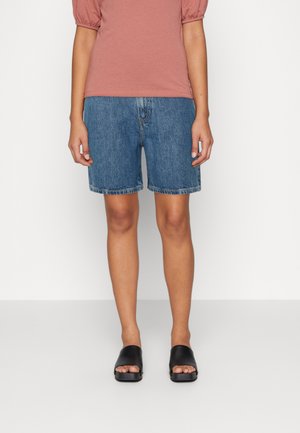 FLARE SHORT - Pantaloni scurți din denim - june