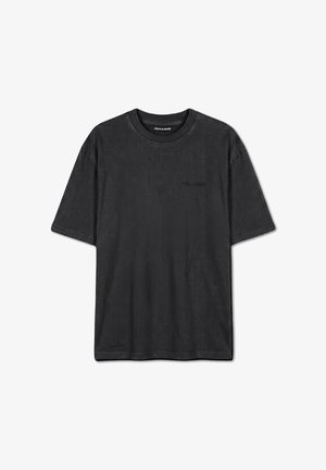 Pegador, LOGO OVERSIZED TEE - Základné tričko - vintage black black