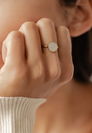 Hey Happiness CIRCLE - Anello - goldfarben