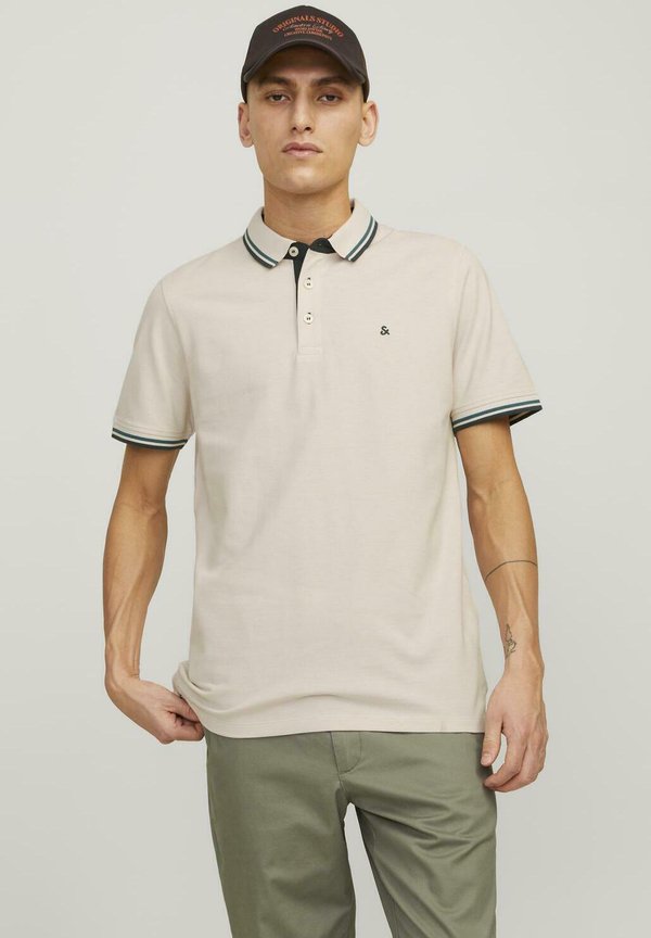 PAULOS SS NOOS - Polo shirt - moonbeam
