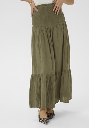 Culture CUELLIS ELINA SMOCK - Maxinederdele - dusky green