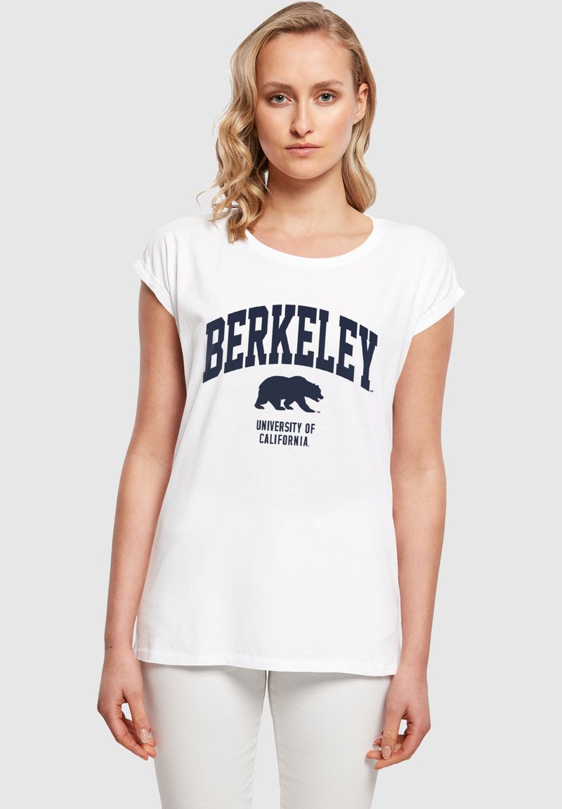 Merchcode BERKELEY UNIVERSITY-BEAR  - T-shirts med print - white