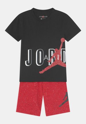 SPECKLE AIR JUMBLED SET - Triko s potiskem - gym red