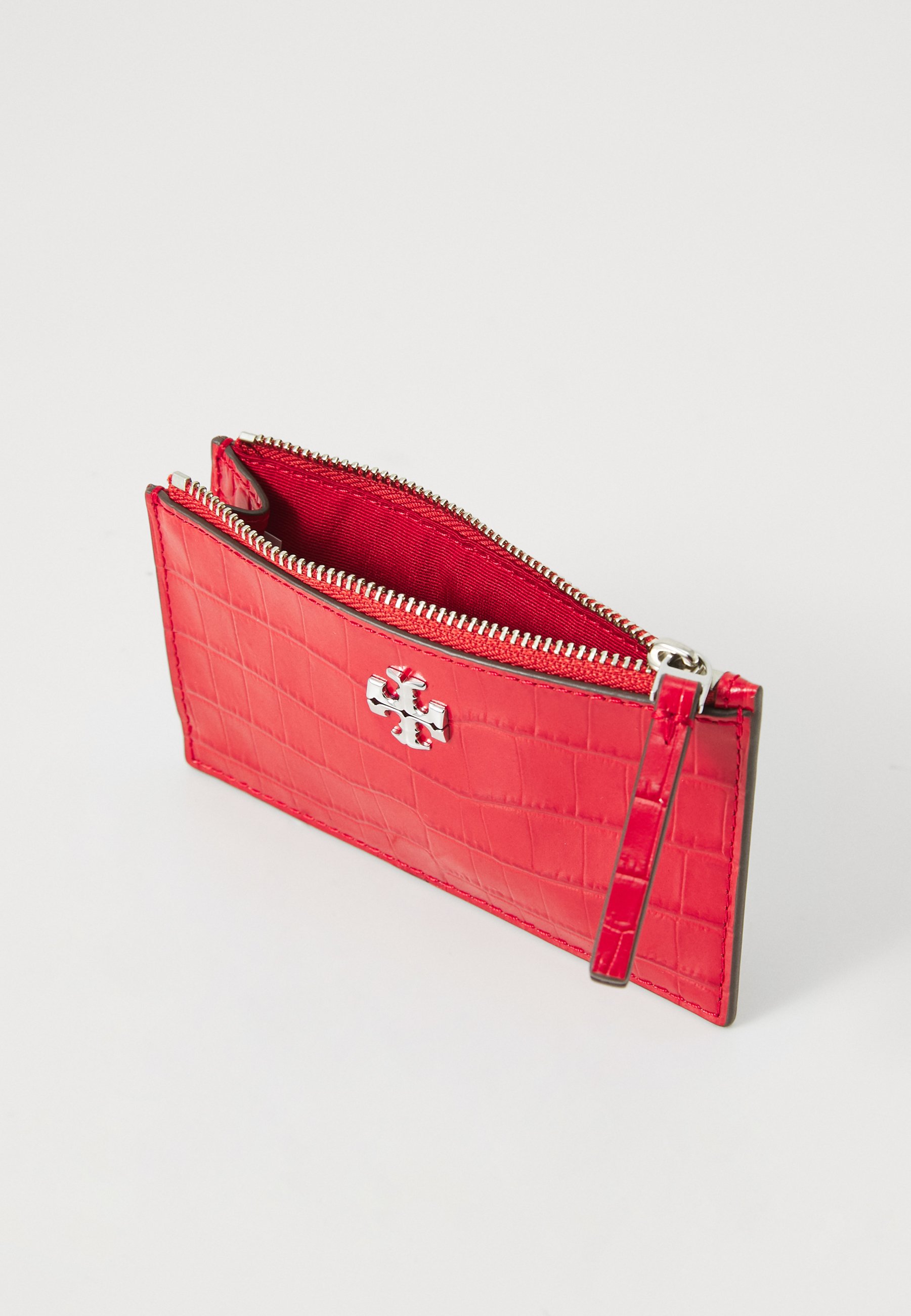 コインケース・小銭入れ LAUREN RALPH LAUREN Embossed Leather Zip Card Case Leather Zip Card Case