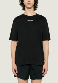 CK Calvin Klein Camiseta estampada - black