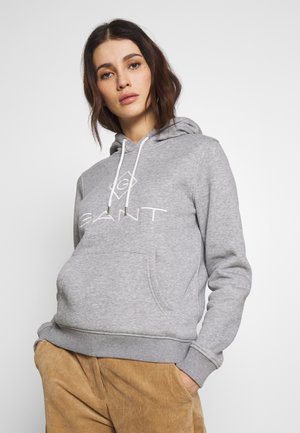LOCK UP HOODIE - Hoodie - grey melange