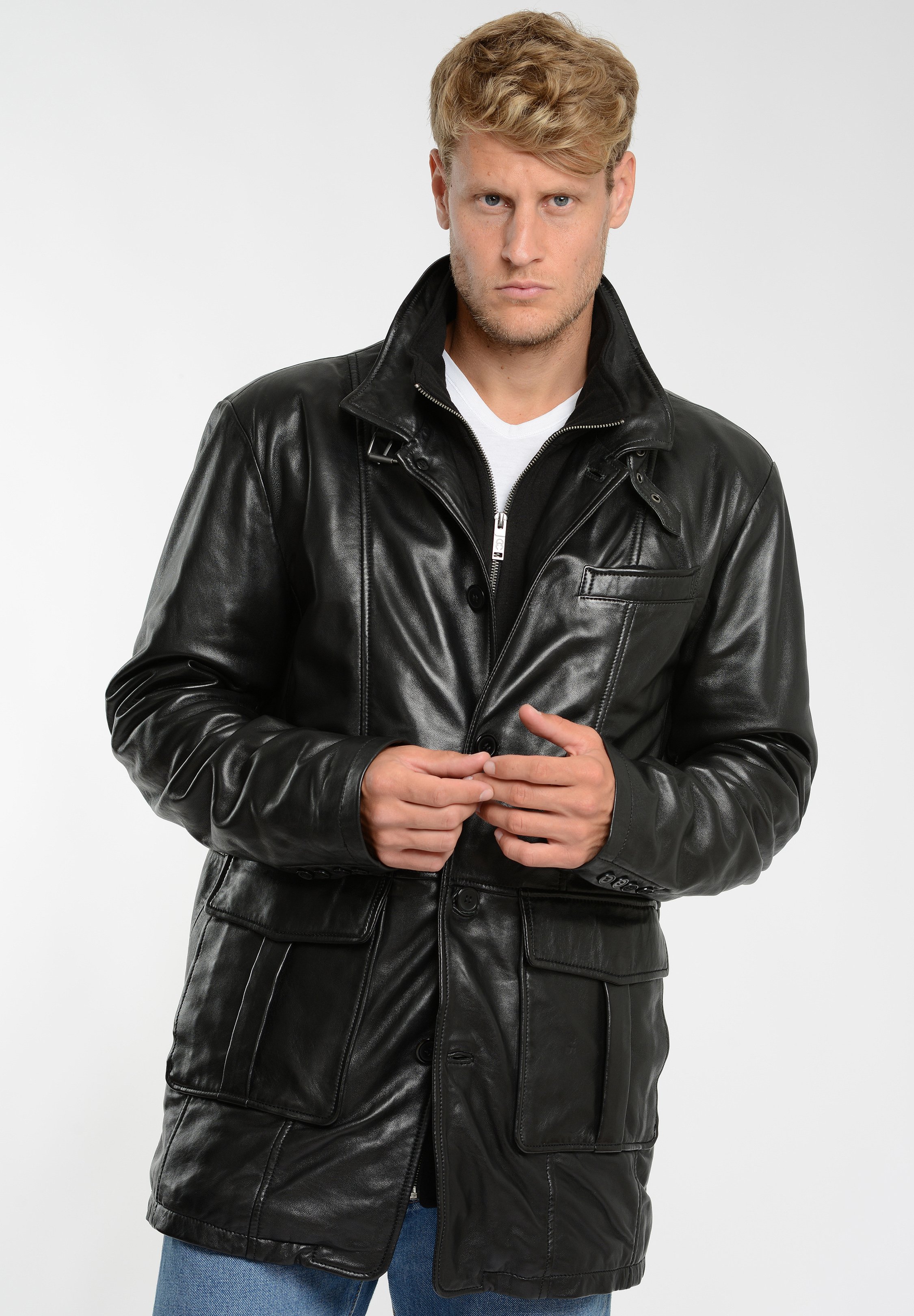 JCC Nahkatakki Black musta Zalando fi JCC Nahkatakki Black musta Zalando fi