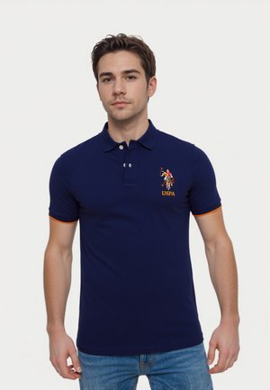 KURZARM BUNTER REITER - Polo shirt - dunkelblau