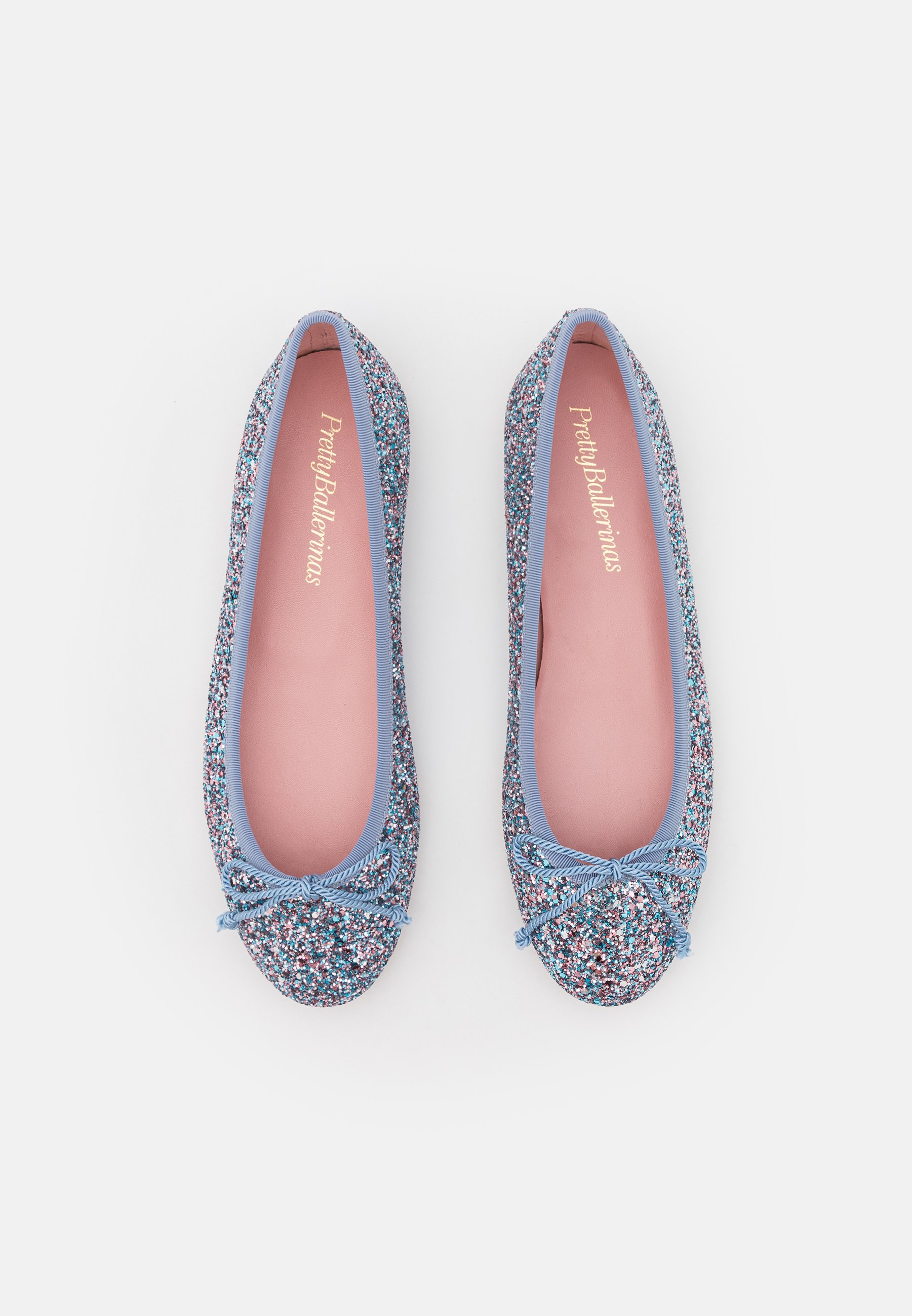 light blue ballet pumps