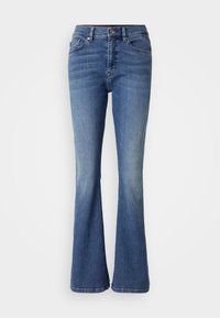 Flared Jeans - bright blue