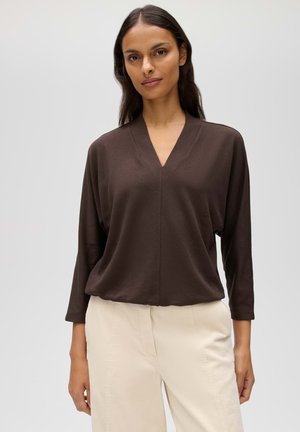 OPUS, OPUS DREIVIERTELARMSHIRT SLUTO - Maglietta a manica lunga - affogato