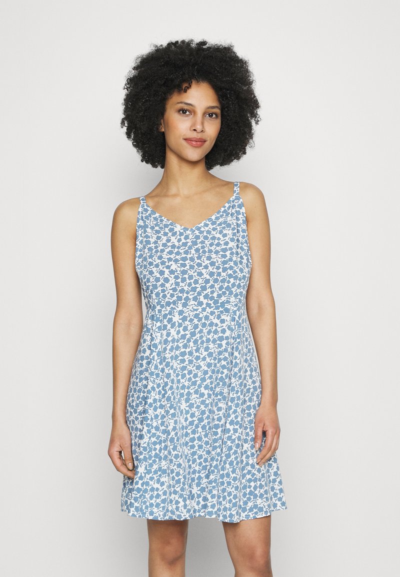GAP Petite CAMI DRESS Robe de jour blue floral/bleu ZALANDO.FR