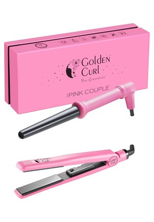 THE DOUBLE SET - Haar Styling Zubehör - pink