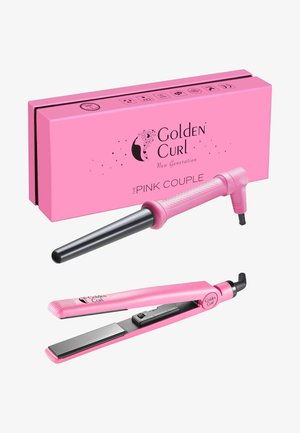 Golden Curl THE DOUBLE SET - Lockenstab - pink