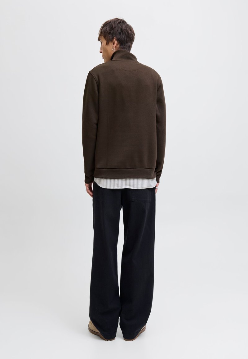 Sudadera Con Logo Y Media Cremallera Jack & Jones | La Redoute