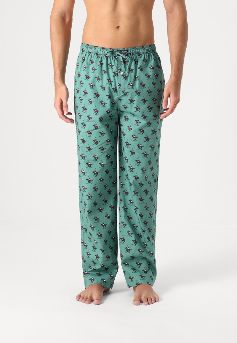 Polo Ralph Lauren SLEEP BOTTOM - Spodnji del pižame - fairway green
