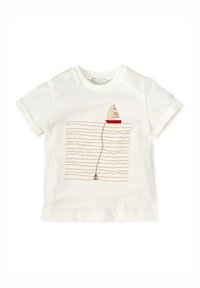 Tutto Piccolo Camiseta estampada - blanco químico