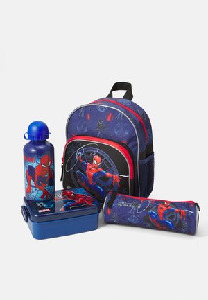 Kidzroom SPIDERMAN BACK TO SCHOOL BACKPACK UNISEX SET - Set d'écolier - blue/black