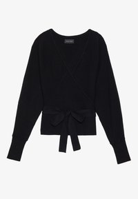 Strikkegenser - black