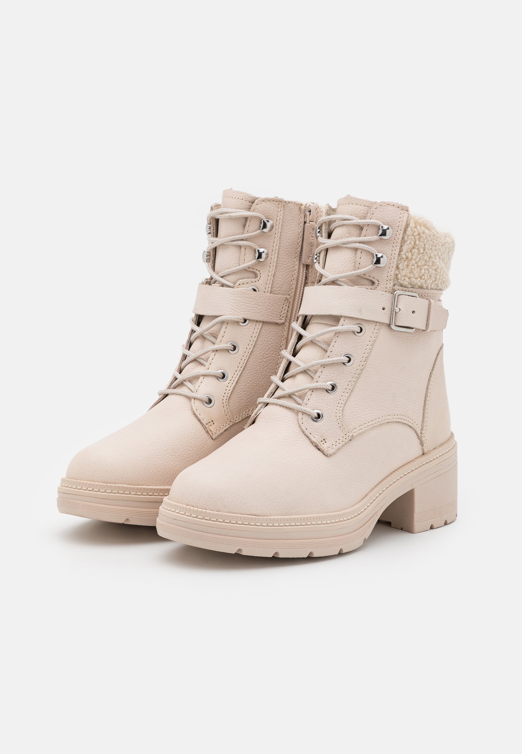 Tamaris Pure Relax Veterboots - ivory/crème - Zalando.nl