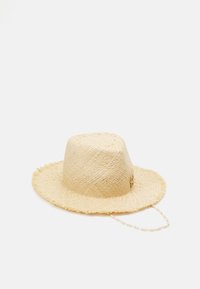 Chapeau Fedora Ruslan Baginskiy Avec Sangle Chaîne | Taille M, Marron, Neuf étiqueté