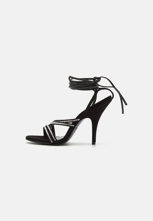 Patrizia Pepe Ψηλοτάκουνα πέδιλα - black