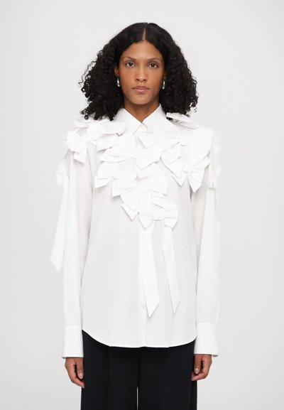 Viktor&Rolf BOW BOUQUET SHIRT - Košilová halenka - white