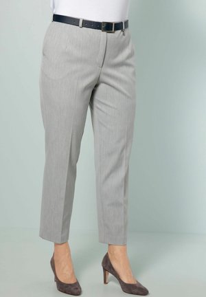 Ulla Popken Broek - light gray