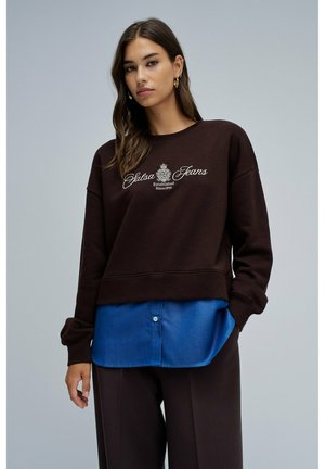 LANGARM-REGULAR - Sweatshirt - braun