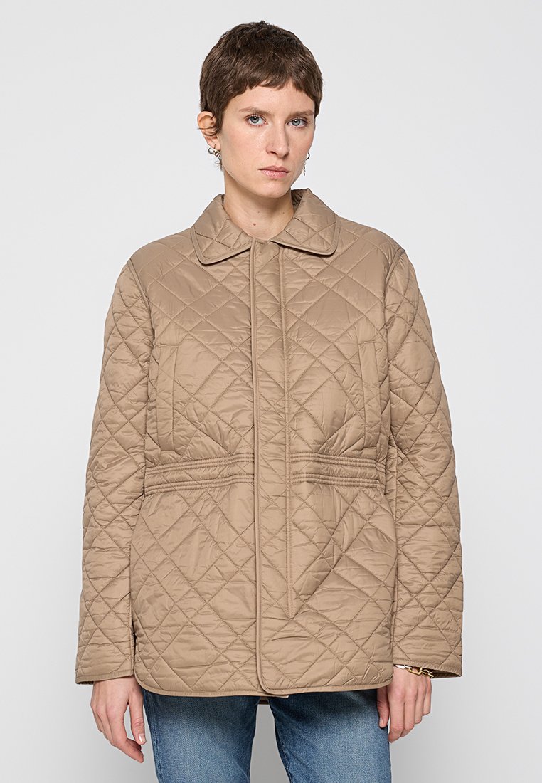 Polo Ralph Lauren Halflange jas lichtbruin