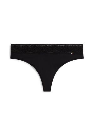 Tommy Hilfiger, THONG - TH COMFORT LACE - Τάνγκα - black