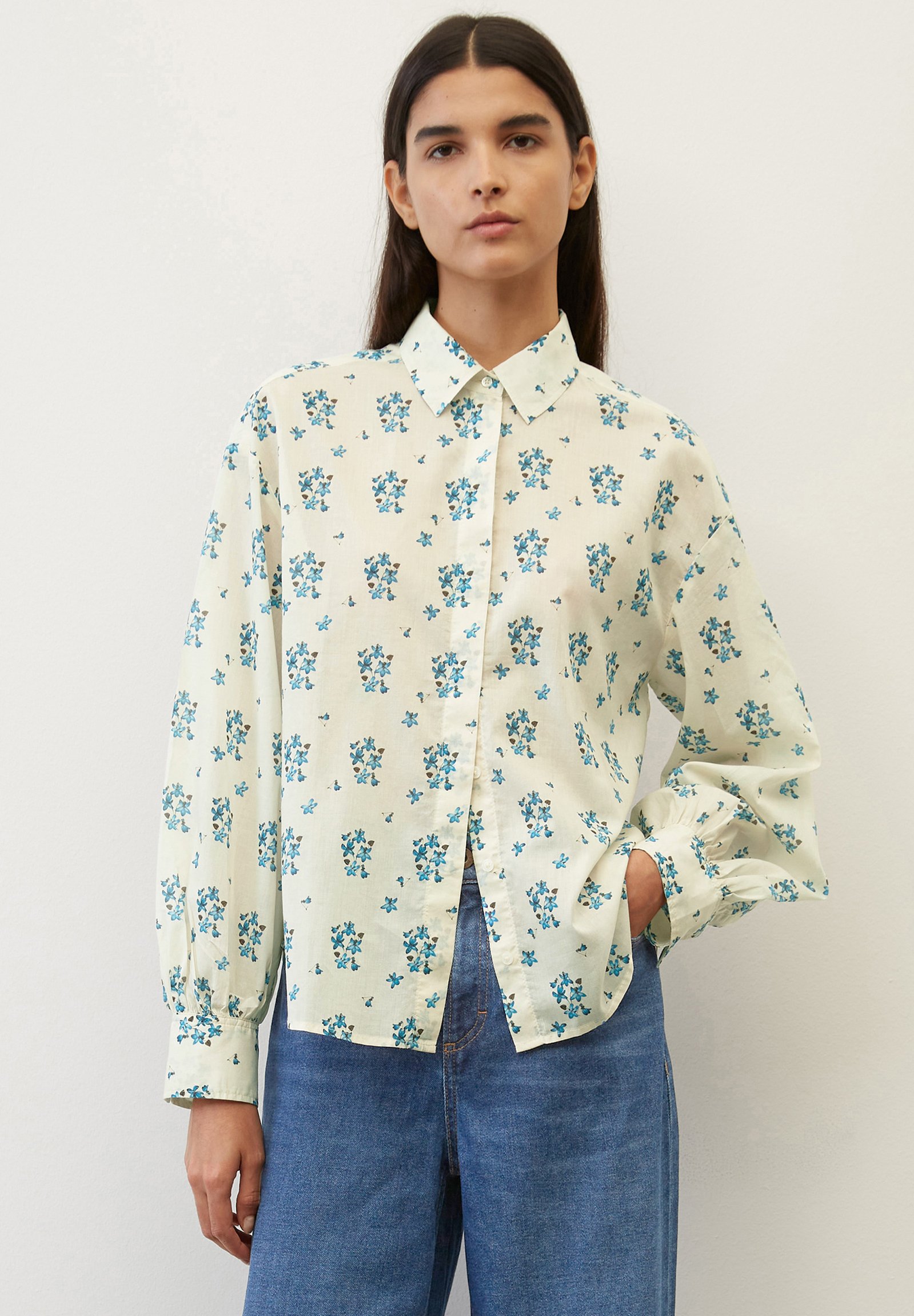 Marc O\u2019Polo Mouwloze blouse zwart-wit volledige print casual uitstraling Mode Blouses Mouwloze blouses Marc O’Polo Marc O\u2019Polo Mouwloze blouse zwart-wit volledige print casual uitstraling Mode Blouses Mouwloze blouses Marc O’Polo