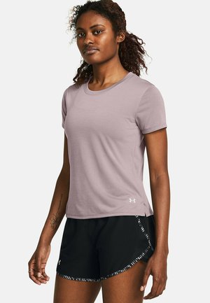 Under Armour LAUNCH SHORTSLEEVE - Sports T-shirt - tetra gray