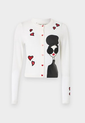 RUTHY STACEFACE CARIDGAN - Kardigán - off white