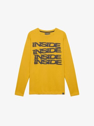 INSIDE MANGA LARGA - Camiseta de manga larga - amarillo