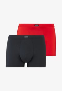 Ausgewählt, schwarz / rot