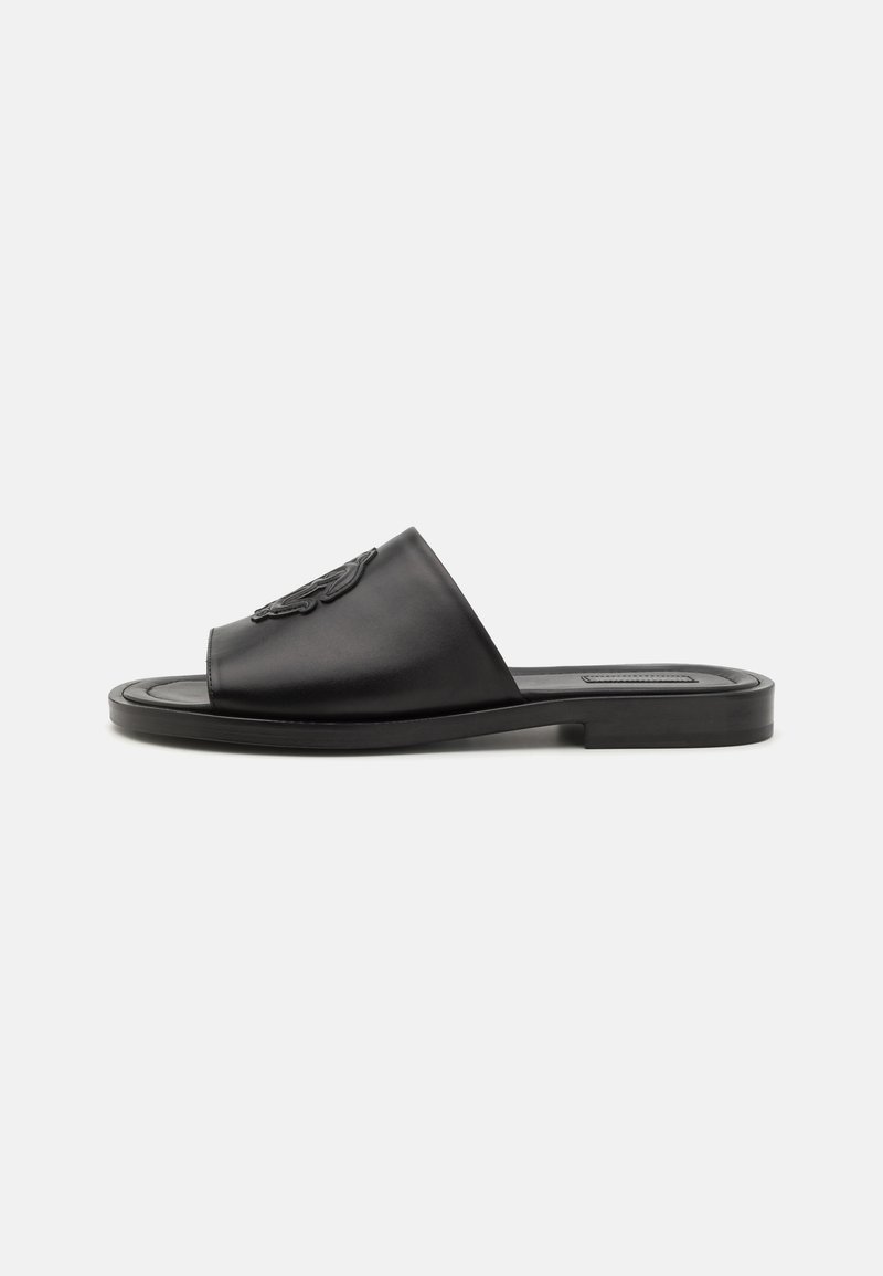 Roberto Cavalli Natikači - black/ant silver