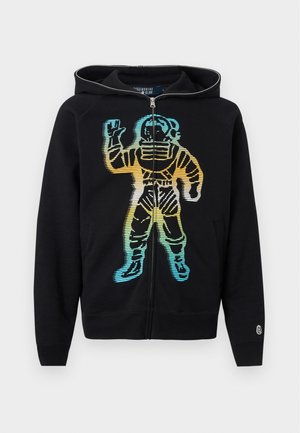 SPEED STANDING ASTRO ZIP THROUGH HOOD - Φούτερ με κουκούλα - black