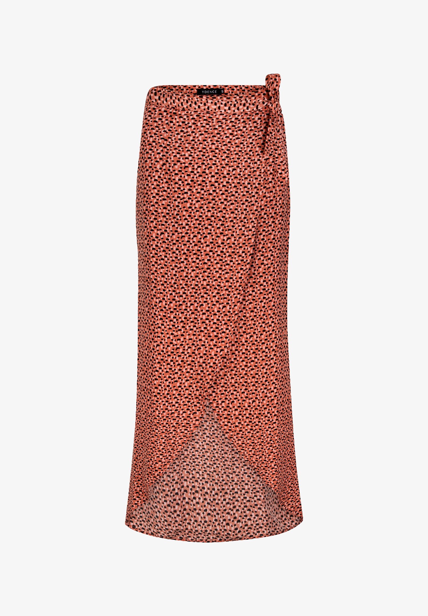 Ydence Wikkelrok dots print/donkerroze - Main Image