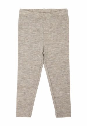 Leggings - Trousers - light brown melange