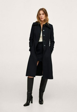 KATOENEN - Manteau classique - zwart