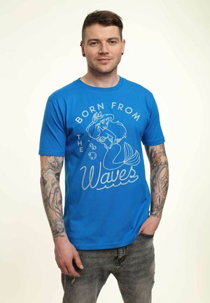 THE LITTLE MERMAID ARIEL WAVES UNISEX - Camiseta estampada - bright blue