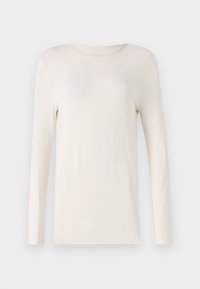 LONG SLEEVE CREW - Pikkade varrukatega topp - cream